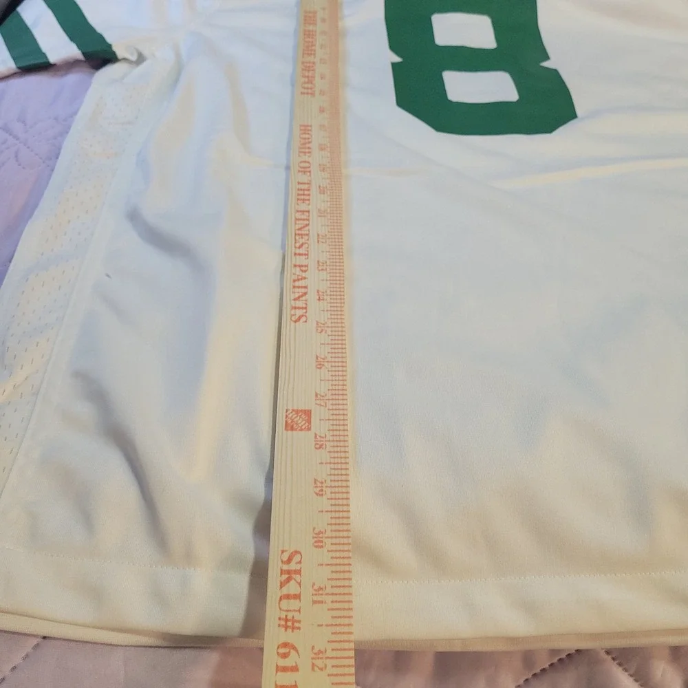 Nike NFL New York Jets Aaron Rodgers 8 Jersey Mens XL White Green DX9443-104